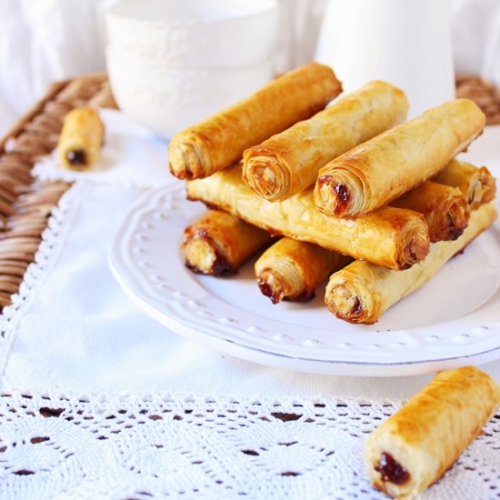 Phyllo Rose Hip Jam Cigars