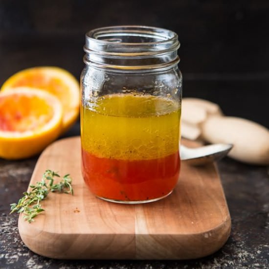 Blood orange vinaigrette