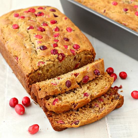 Cranberry Orange Cinnamon Bread