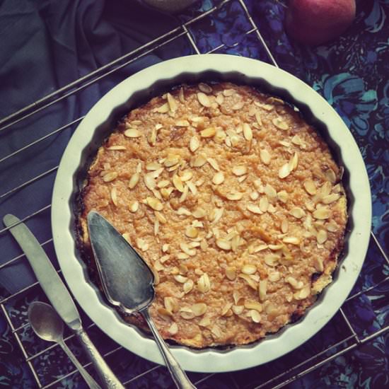 Millet apple pie