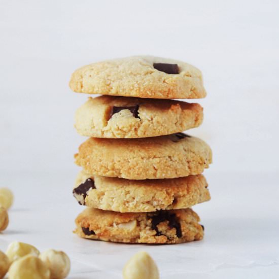 Hazelnut Chocolate Chip Cookies