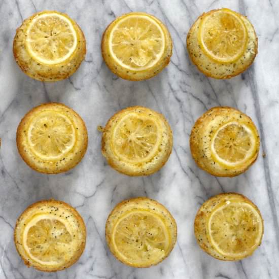 Individual Lemon Poppy Seed Cakes