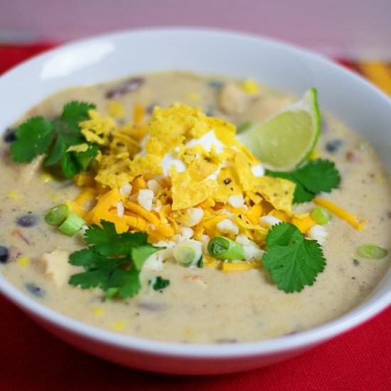 Creamy Chicken Tortilla Soup