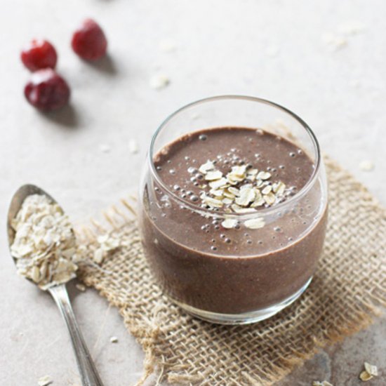 Chocolate Cherry Smoothie