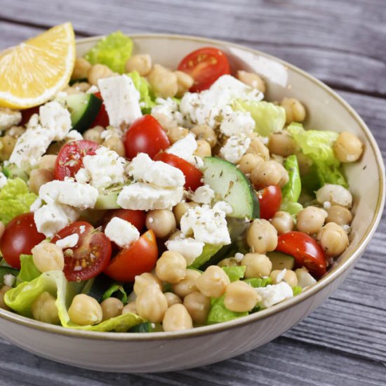 Mediterranean Chickpea Salad