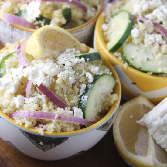 Mediterranean Cous Cous Salad