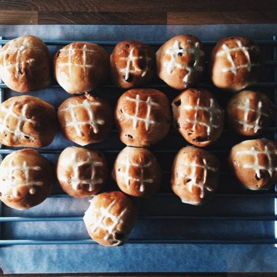 Hashtag Hot Cross Buns