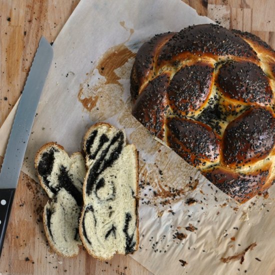 Black Sesame Challah