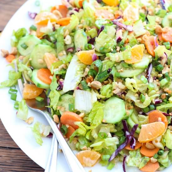 Mandarin Peanut Crunch Salad