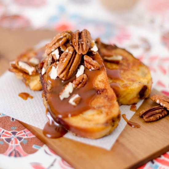 Salted Caramel French Toast