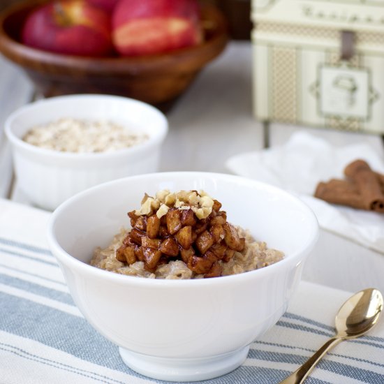 Apple Cinnamon Oatmeal