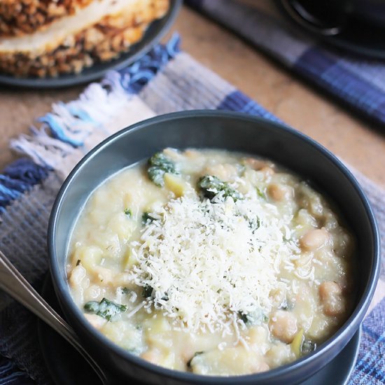 Northern Bean Cauliflower Soup