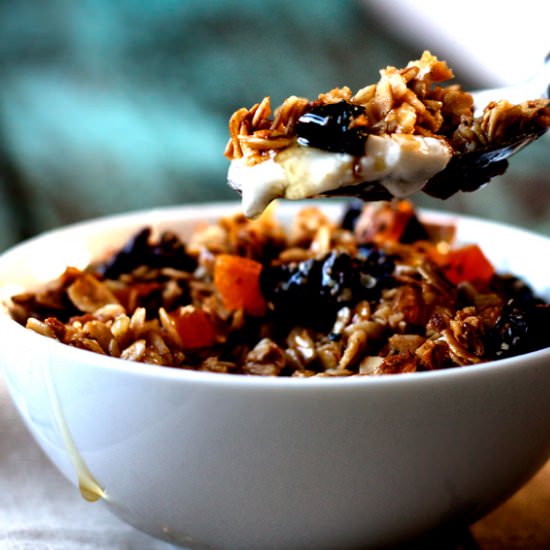 Clean and Healthy Maple Granola