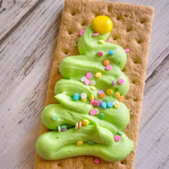 Frosting Christmas Tree Crackers