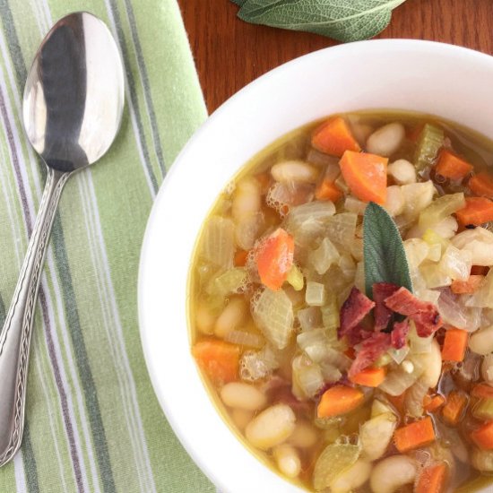 Tuscan White Bean Soup