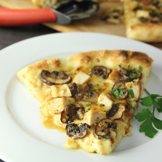 Chicken Marsala Pizza