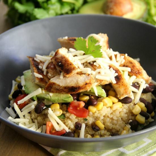 Honey Lime Chicken Bowls