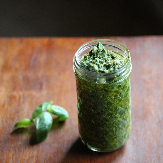 Paleo Basil Pesto