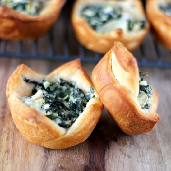 Spinach Artichoke Cups