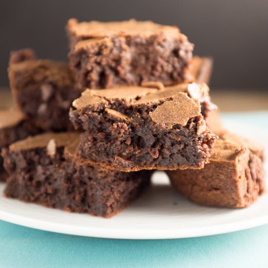 Crunchy-Topped Fudgy Brownies