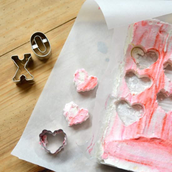 At-home heart Marshmallows