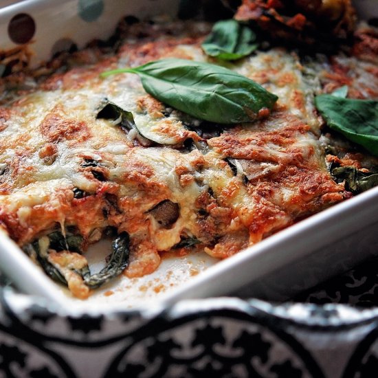 Eggplant parmigiana