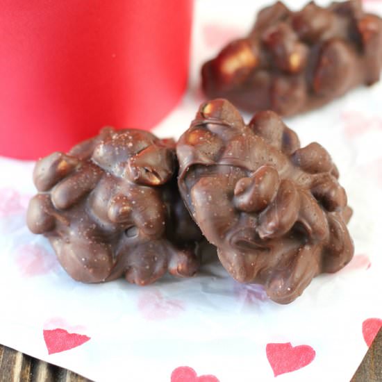 Chocolate Peanut Clusters