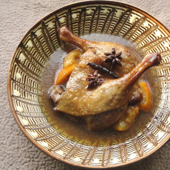 Thai Orange Glazed Duck