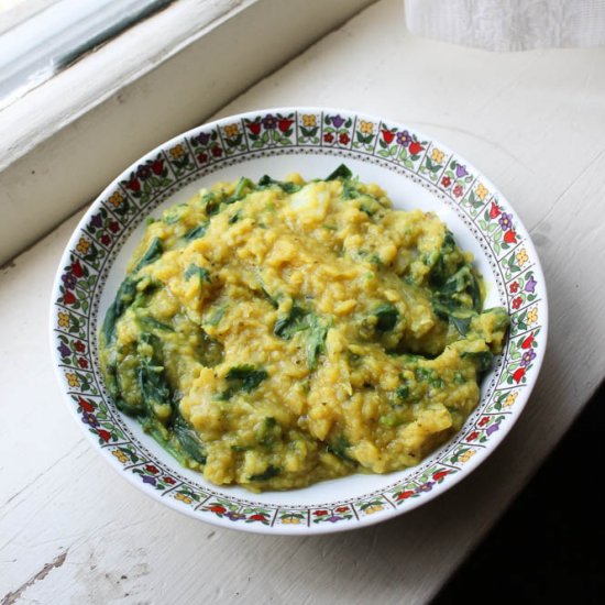 One Pot Red Lentil Dahl