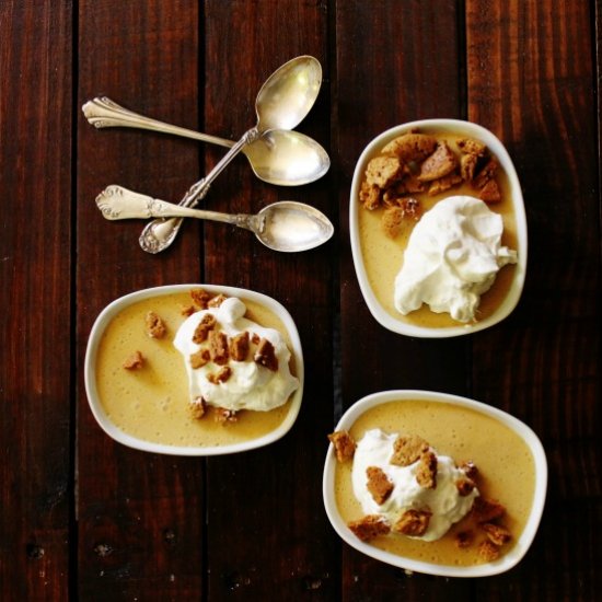 Bourbon Brown Butter-scotch Pudding