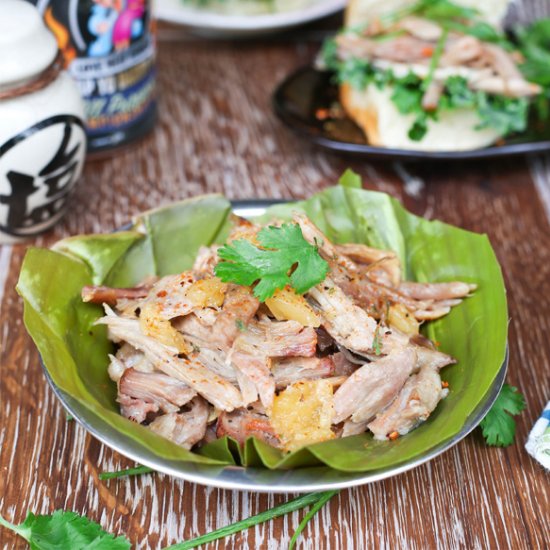 BBQ Hawaiian Kalua Pork Shoulder