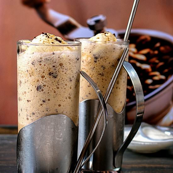 Chocolate Vanilla Mocha Frappuccino