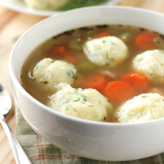 Potato Dumplings for Soup