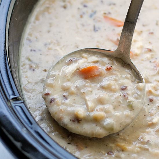 Creamy Chicken Wild Rice Soup