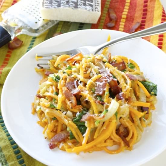 Creamy Butternut Squash “Noodles”