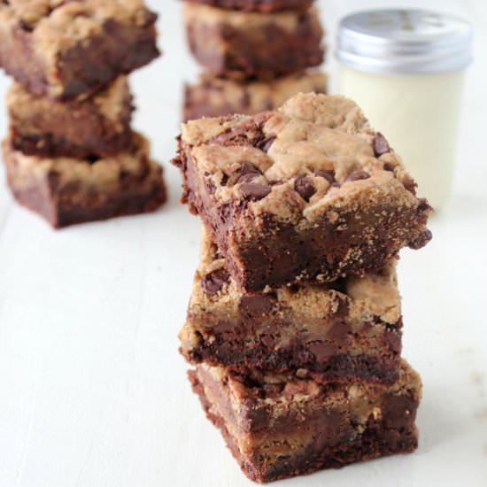 Gluten Free Nutella Brookies