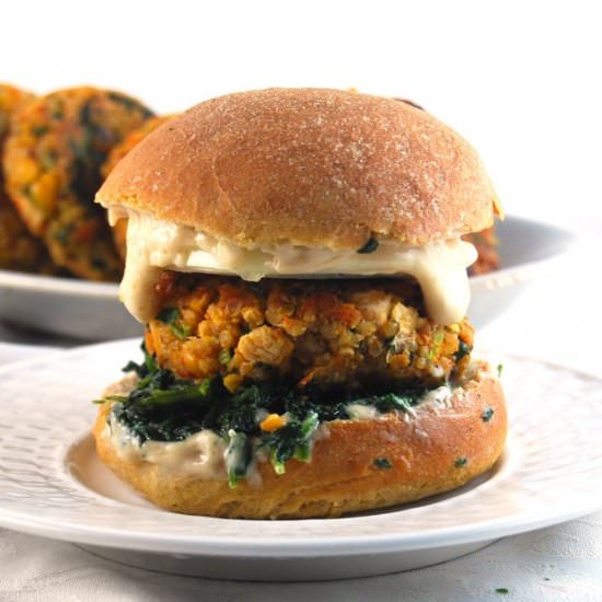 Chickpea Quinoa Burger