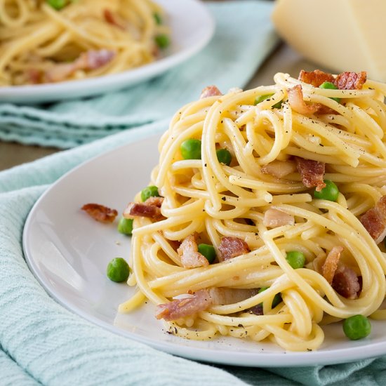 Easy Spaghetti Carbonara