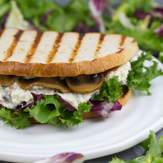 Egg Salad with Mushrooms