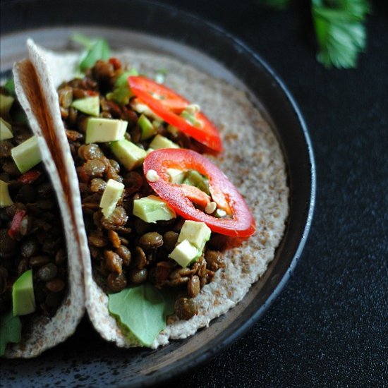 Lentil Tacos – Vegan