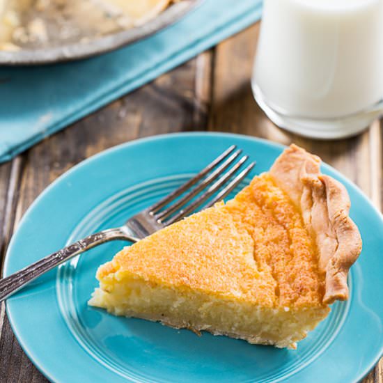 Egg Custard Pie