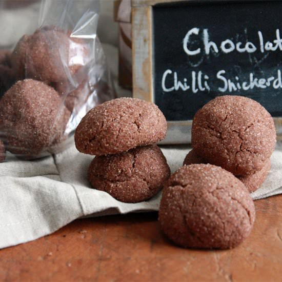 Chocolate Chilli Snickerdoodles