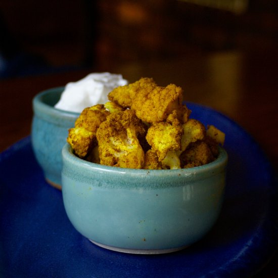 Turmeric Roasted Cauliflower