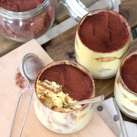 Tiramisu in a Glass