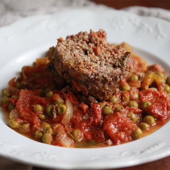 Bison Curry Meatloaf Casserole