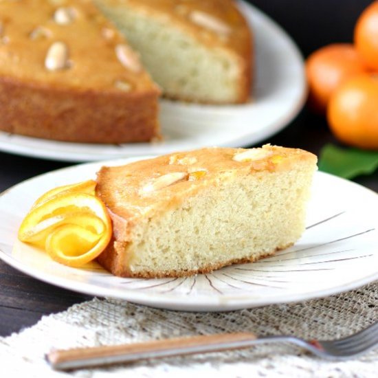 Orange Almond Olive Oil Cake