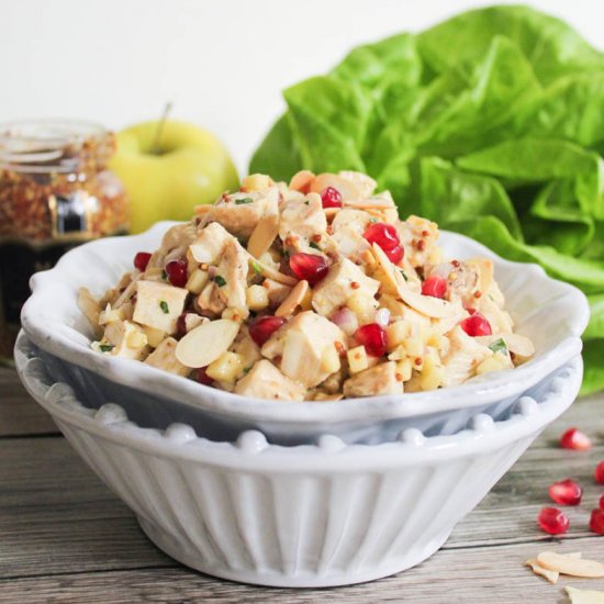 Dijon Chicken Salad w/Pomegranate