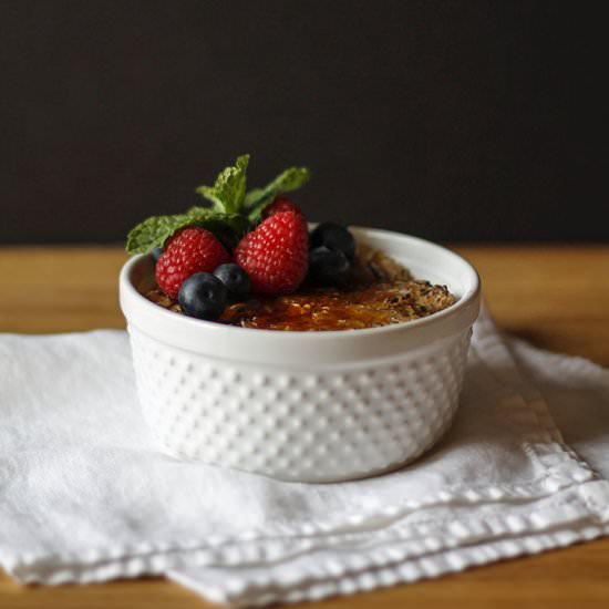 Oatmeal Brûlée