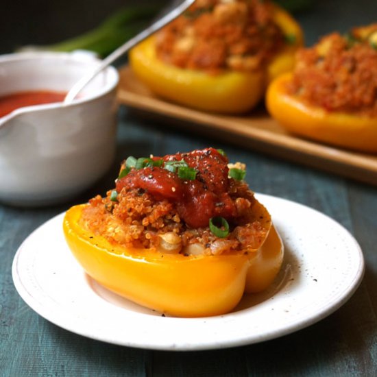 Quiona Stuffed Peppers