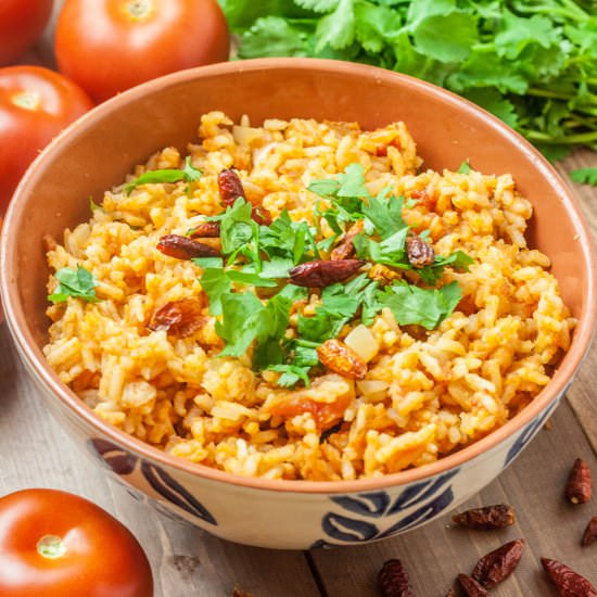 Portuguese Spicy Tomato Rice